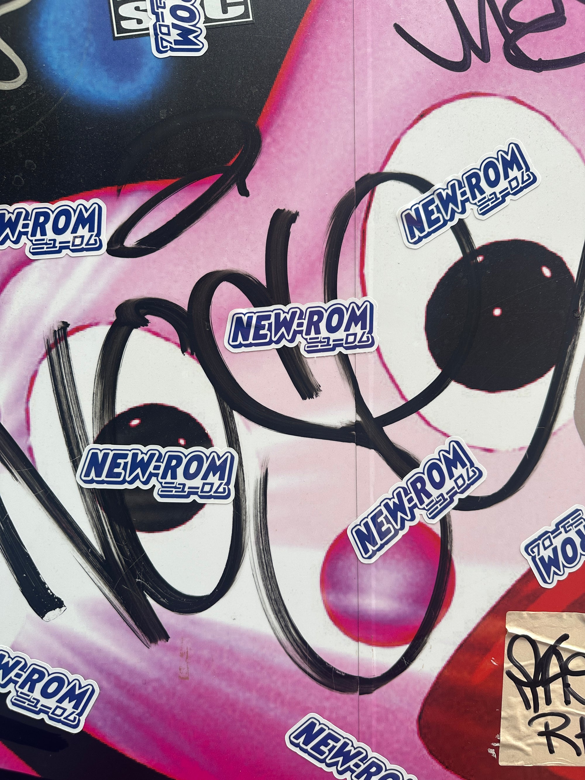 NEW-ROM STICKER PACK
